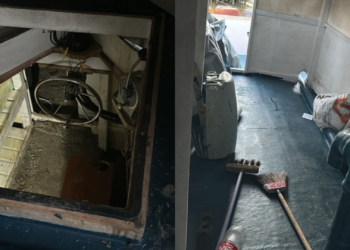 Veja imagens do interior da embarcação semissubmersível usada para tráfico internacional de drogas encontrada no Pará