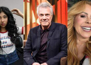 Zaynara surpreende Pedro Bial com perfume da bota durante gravação com Joelma | Música