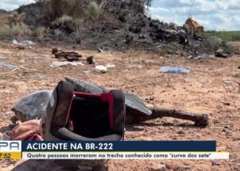 Acidente com retroescavadeira mata quatro pessoas na BR-222, no Pará