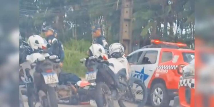 Acidente envolvendo veículo da PM é registrado na tarde desta quarta-feira em Belém | Polícia