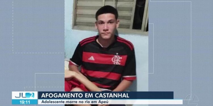 Adolescente morre afogado em rio de Castanhal, no nordeste do Pará