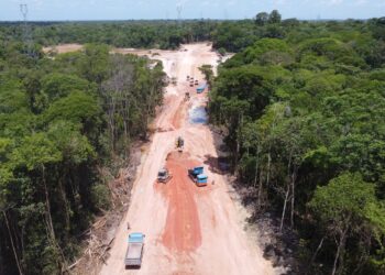 Às vésperas da COP 30, comunidades protestam contra obra de via expressa em área ambiental de Belém