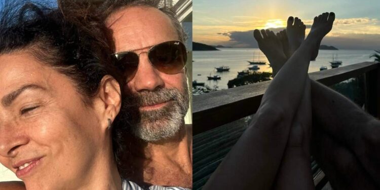 Cláudia Ohana aparece com novo affair em passeio pelo Rio de Janeiro | Celebridades