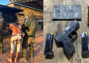 Com uso de drone e embarcações, foragido por homicídio em MG é preso em fazenda no Pará | Pará