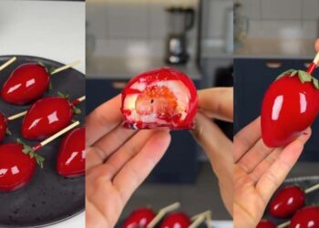Como fazer o morango do amor? Veja a receita do doce que viralizou nas redes sociais | Receita