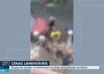 Confronto entre torcidas termina com espancamento em Belém