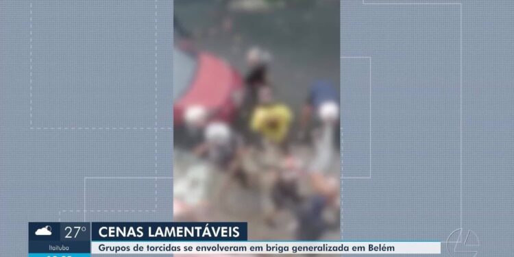 Confronto entre torcidas termina com espancamento em Belém