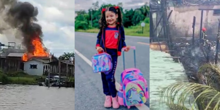 Criança de seis anos morre em incêndio no Marajó