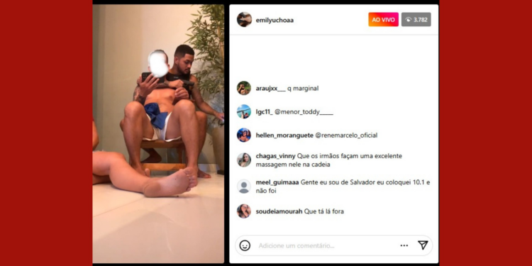 Criminoso faz família refém, e assalto é transmitido ao vivo em rede social, no Pará