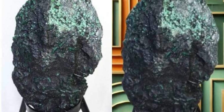 Esmeralda gigante de 925 kg será leiloada com lance inicial de R$ 100 milhões | Mundo