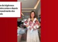 'Espera aí, tem mais um!': mãe de trigêmeos viraliza com antes e depois e relembra surpresa ao descobrir que seriam três bebês | Pará