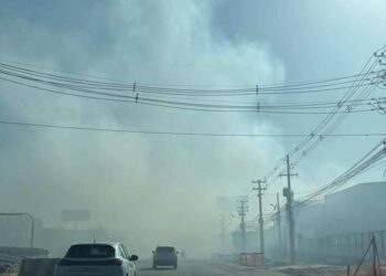 Fogo atinge loja em Ananindeua e provoca nuvem de fumaça na BR-316 | Polícia