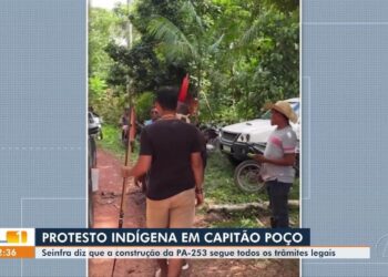 Indígenas Tembé apreendem máquinas em protesto contra obra de estrada no Pará
