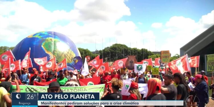 Início das obras da Blue Zone da COP30 é marcado por protesto de indígenas e movimentos sociais em Belém | Pará