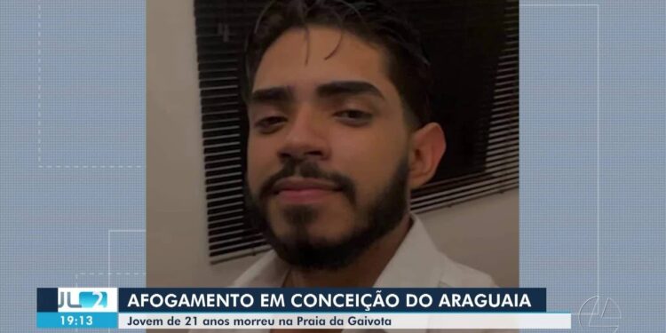 Jovem morre afogado na Praia da Gaivota, em Conceição do Araguaia, no Pará