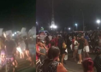 Moradores bloqueiam Augusto Montenegro contra susposto caso de estupro em Belém | Polícia