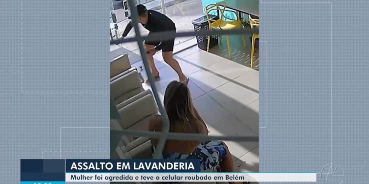 Mulher é assaltada e agredida dentro de lavanderia em Belém; suspeito morre em confronto com a PM