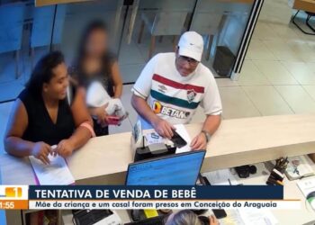 No Pará, mãe é presa suspeita de tentar vender filho de 2 meses após negociar com casal pela internet