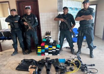 Operação policial apreende 130 kg de entorpecente em área de difícil acesso em Cachoeira do Arari, no Marajó