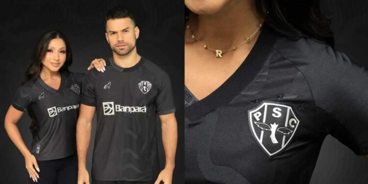 Paysandu lança 'New Black', terceiro uniforme da temporada de 2025; veja fotos | Esportes