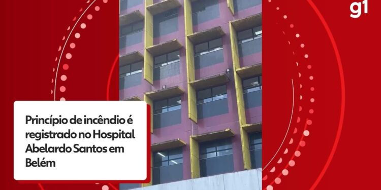 Princípio de incêndio atinge ala de UTI do maior hospital público do Pará, em Belém | Pará
