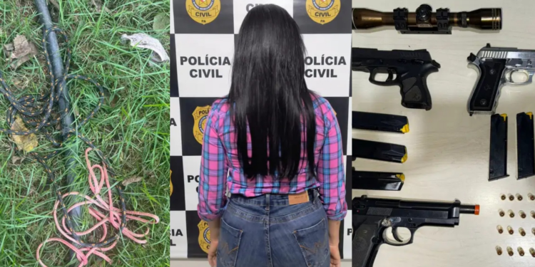 Suspeita é presa após vídeo de mulher amarrada nua e torturada ser divulgado, no Pará