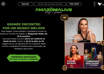 Amazônia Live: Rock in Rio e The Town anunciam novo lote de ingressos para show no Mangueirão, em Belém