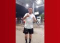 Após viralizar bêbado e usando chinelos em corrida de rua, homem é visto treinando sóbrio e de tênis no Pará