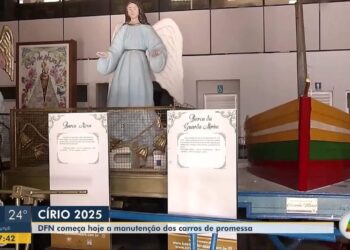 Círio de Nazaré 2025: Carros de promessas passam por reparos em Belém | Círio de Nazaré