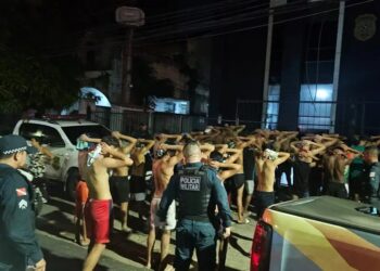 Confusão entre torcidas em Belém termina com 40 detidos