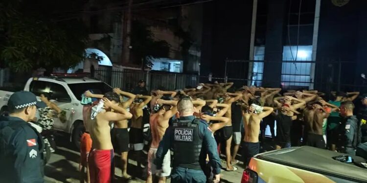 Confusão entre torcidas em Belém termina com 40 detidos