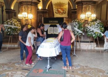 Corpo de mestre Damasceno é velado no Museu do Estado do Pará, em Belém