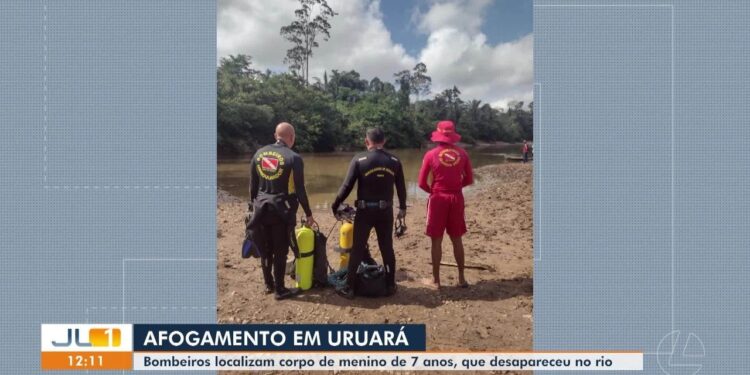 Criança de sete anos é encontrada morta no rio Uruará, no PA