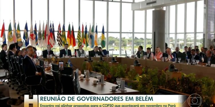 Governadores assinam declaração de apoio à realização da COP 30 em Belém