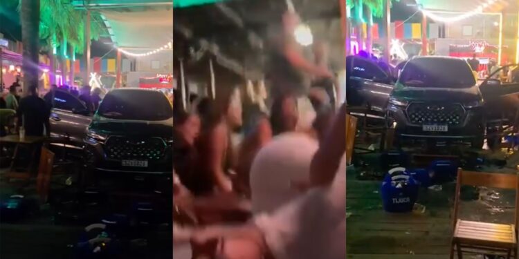 Homem invade casa de shows com carro no bairro da Cidade Velha, em Belém | Pará