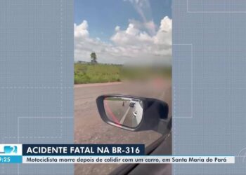 Homem morre em acidente entre carro e moto na BR-316, no Pará