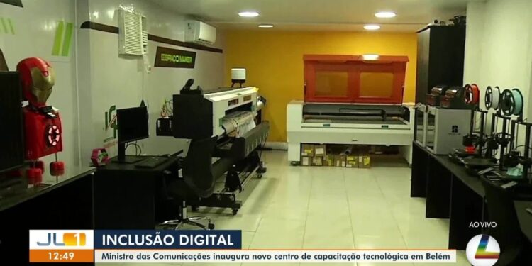 Novo centro de capacitação tecnológica é inaugurado em Belém