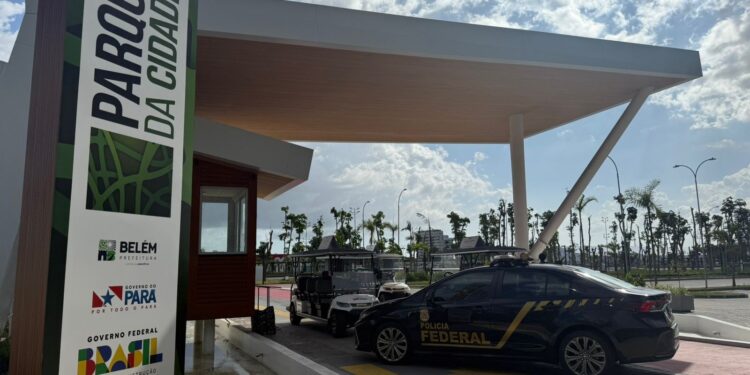 PF autua empresa no Parque da Cidade, local da COP 30 em Belém