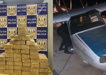 Polícia realiza maior apreensão de drogas do Baixo Araguaia, no PA, após pouso forçado de aeronave