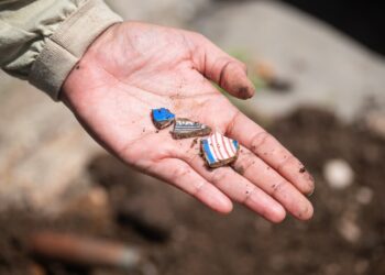 Tesouro arqueológico é descoberto nas obras de revitalização da Praça da Bandeira para a COP30