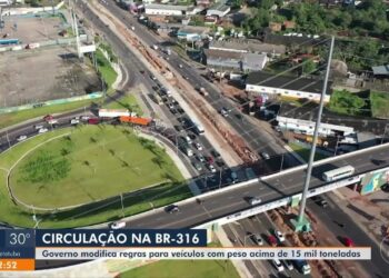 Tráfego na BR-316: novo decreto altera horários para caminhões pesados; veja