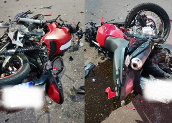Acidente entre motos deixa dois mortos em Benevides, na Grande Belém
