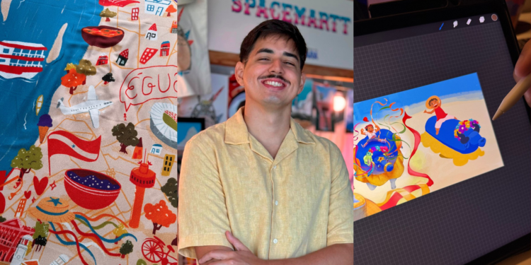 Ilustrador paraense leva as riquezas da Amazônia à coleção de moda nacional