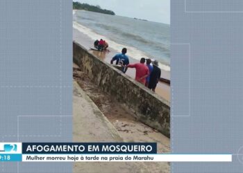 Mulher morre afogada em praia de Mosqueiro, distrito de Belém