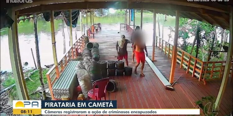 Piratas invadem casa ribeirinha e fazem morador refém, no Pará; VÍDEO mostra ação criminosa